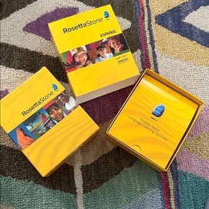 Rosetta Stone Español/Spanish level 1, 2, 3 Latin America Edition